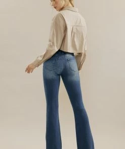 KANCAN Morgan High Rise Flare Jeans
