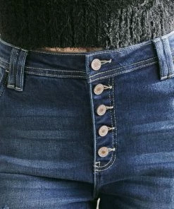 KANCAN Flare & Bootcut Sian High Rise Flare Jeans