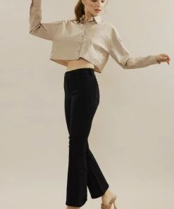 KANCAN Crystal Ultra High Rise Bootcut Jeans - Petite