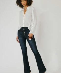 KANCAN Blaire High Rise Bootcut Jeans - Petite