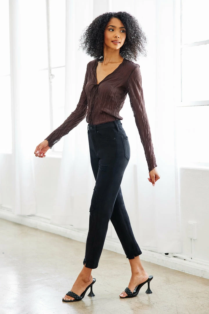 KANCAN Straight Leg Haven Ultra High Rise Slim Straight Jeans 21 KANCAN Straight Leg Haven Ultra High Rise Slim Straight Jeans