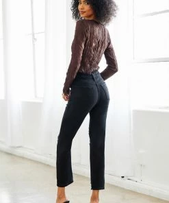 KANCAN Straight Leg Haven Ultra High Rise Slim Straight Jeans 45 KANCAN Straight Leg Haven Ultra High Rise Slim Straight Jeans