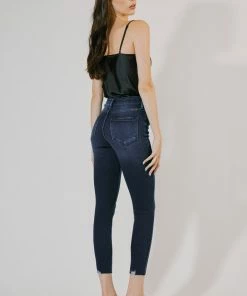 KANCAN New Arrivals Evangeline High Rise Ankle Skinny Jeans