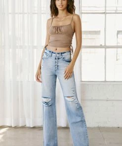 KANCAN Ariena Ultra High Rise 90's Flare Jeans Flare & Bootcut