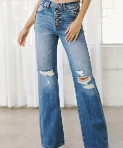 KANCAN Ariena Ultra High Rise 90's Flare Jeans Flare & Bootcut