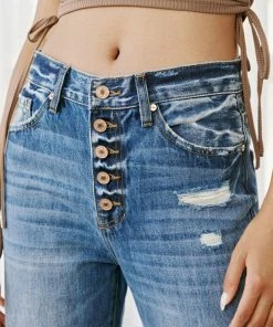 KANCAN Ariena Ultra High Rise 90's Flare Jeans Flare & Bootcut