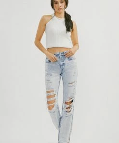KANCAN Dixon Ultra High Rise 90's Boyfriend Jeans