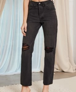 KANCAN Dixon Ultra High Rise 90's Boyfriend Jeans