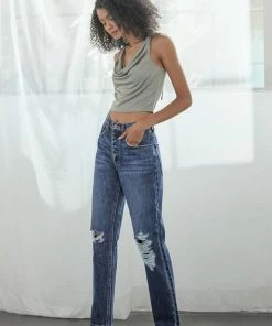KANCAN Dixon Ultra High Rise 90's Boyfriend Jeans
