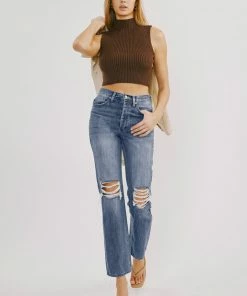 KANCAN Dixon Ultra High Rise 90's Boyfriend Jeans