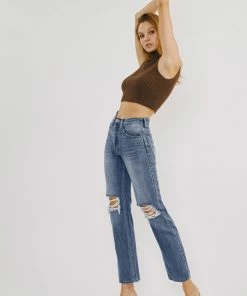 KANCAN Dixon Ultra High Rise 90's Boyfriend Jeans