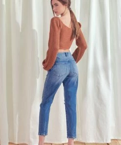 KANCAN Lorelei Ultra High Rise Mom Jeans