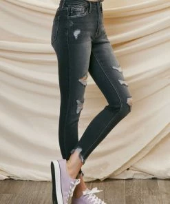 KANCAN Calista High Rise Ankle Skinny Jeans