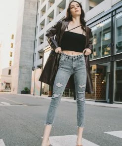 KANCAN Calista High Rise Ankle Skinny Jeans