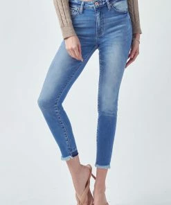 KANCAN Darlene High Rise Ankle Skinny Jeans