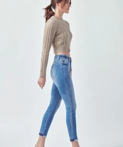 KANCAN Darlene High Rise Ankle Skinny Jeans