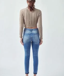 KANCAN Darlene High Rise Ankle Skinny Jeans