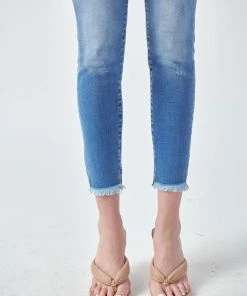 KANCAN Darlene High Rise Ankle Skinny Jeans