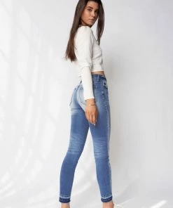 KANCAN Darlene High Rise Ankle Skinny Jeans