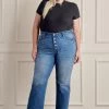 KANCAN Britanna High Rise Straight Jeans - Plus