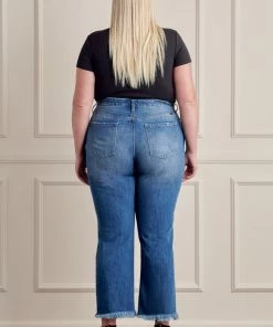 KANCAN Britanna High Rise Straight Jeans - Plus