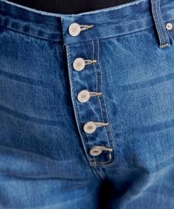 KANCAN Britanna High Rise Straight Jeans - Plus