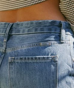 KANCAN Taurus High Rise Straight Leg Jeans