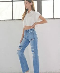 KANCAN Briar Ultra High Rise 90's Boyfriend Jeans