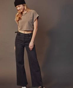 KANCAN Liz High Rise 90's Skater Jeans Wide Leg