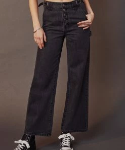 KANCAN Liz High Rise 90's Skater Jeans Wide Leg 14 KANCAN Liz High Rise 90's Skater Jeans Wide Leg