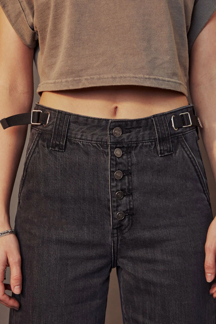 KANCAN Liz High Rise 90's Skater Jeans Wide Leg 9 KANCAN Liz High Rise 90's Skater Jeans Wide Leg