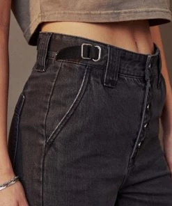 KANCAN Liz High Rise 90's Skater Jeans Wide Leg 19 KANCAN Liz High Rise 90's Skater Jeans Wide Leg