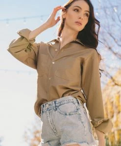 KANCAN Felicia Ultra High Rise Mom Shorts Shorts & Skirts