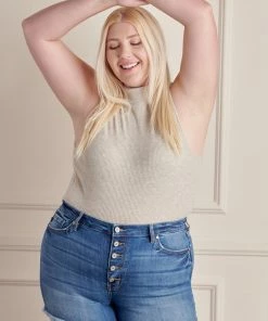 KANCAN Devon High Rise Shorts - Plus