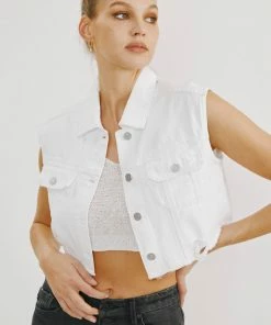 KANCAN Shay Cropped 90's Vest New Arrivals