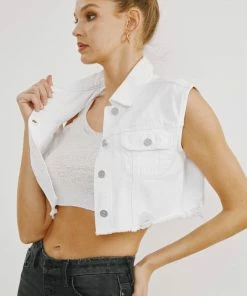 KANCAN Shay Cropped 90's Vest New Arrivals