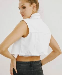 KANCAN Shay Cropped 90's Vest New Arrivals