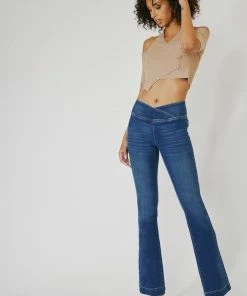 KANCAN New Arrivals Jolie Mid Rise Bootcut Jeans