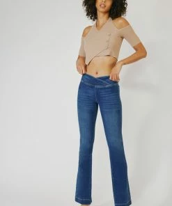 KANCAN New Arrivals Jolie Mid Rise Bootcut Jeans