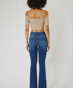 KANCAN New Arrivals Jolie Mid Rise Bootcut Jeans
