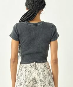 KANCAN Python High Rise Printed Shorts