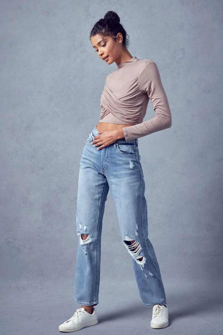 KANCAN Wrene Ultra High Rise 90's Boyfriend Jeans 13 KANCAN Wrene Ultra High Rise 90's Boyfriend Jeans