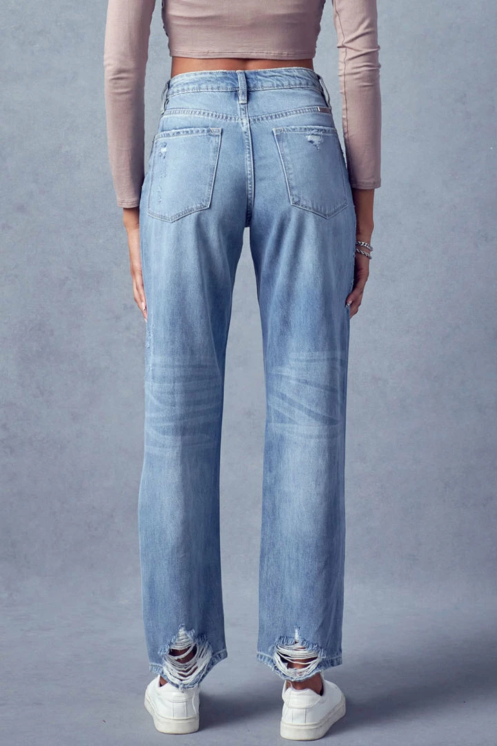 KANCAN Wrene Ultra High Rise 90's Boyfriend Jeans 14 KANCAN Wrene Ultra High Rise 90's Boyfriend Jeans