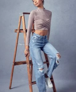 KANCAN Wrene Ultra High Rise 90's Boyfriend Jeans 35 KANCAN Wrene Ultra High Rise 90's Boyfriend Jeans