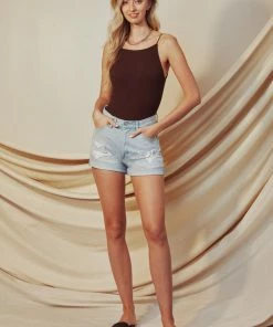 KANCAN Daisy High Rise Mom Shorts Shorts & Skirts