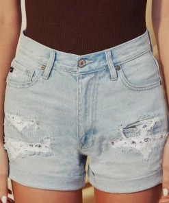 KANCAN Daisy High Rise Mom Shorts Shorts & Skirts