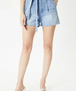 KANCAN Camie Paperbag Ultra High Rise Belted Shorts Shorts & Skirts