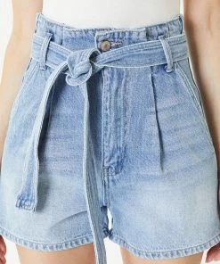 KANCAN Camie Paperbag Ultra High Rise Belted Shorts Shorts & Skirts