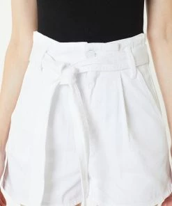 KANCAN Camie Paperbag Ultra High Rise Belted Shorts Shorts & Skirts