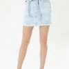 KANCAN Shorts & Skirts Bristol Mid Rise Belted Mini Skirt